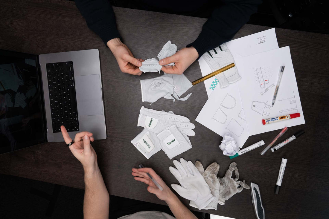 Golfhanskan materiaalin valinta