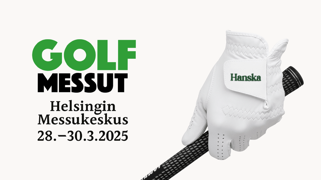 Olemme mukana Golfmessuilla 2025 - Tule testaamaan Hanska ensimmäisten joukossa